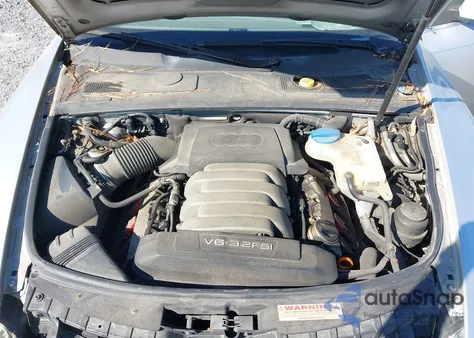 2006 Audi A6 3.2 from USA, damaged, VIN WAUDH74F36N181475